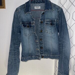 Blue Denim Jean Jacket for Women